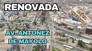 Así Está Quedando La Nueva Av. Antúnez De Mayolo La Obra Que Está Cambiando El Norte De Lima