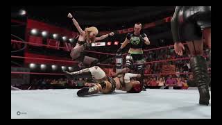 Wwe 2K19 - Wew Wew Gm Kimberly Valentine, Joins The Attack On Rola Pop