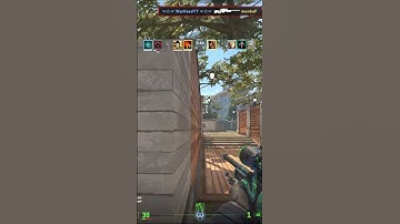 AWP Ace on OverPass : CS2 #cs2 #cs2clips #cs2bestmoments #gaming