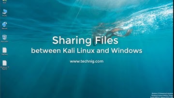 How to Share File between Kali Linux and Windows 10 Easily?
