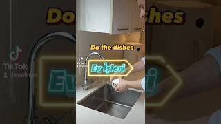 İngilizcede Günlük Ev İşleri Şleri