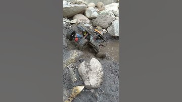 Axial wraith mud run.