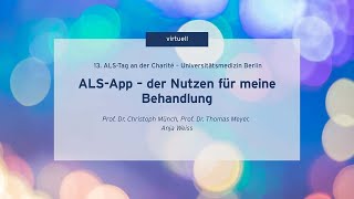 ALS-Tag an der Charité 2022: ALS App – der Nutzen für meine Behandlung screenshot 2