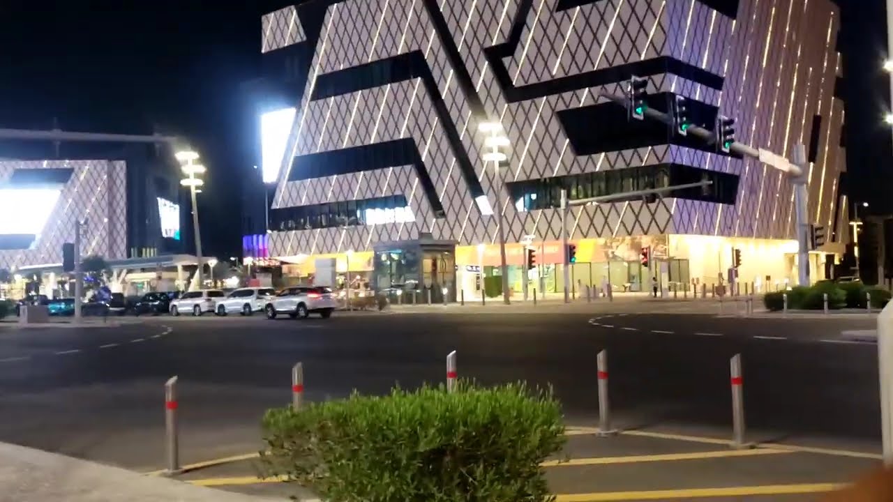 Walking Through Lusail Boulevard, Beautiful Modern Design 