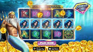 Spin now on Diamond Cash Slots with Lord of the Ocean Magic! screenshot 2