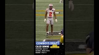 #COWBOYS DRAFT CALEB DOWNS! ✭ PICKED 11th OVERALL (2026) 🔥 Ohio State #Highlights 👀 #NFL Thoughts?