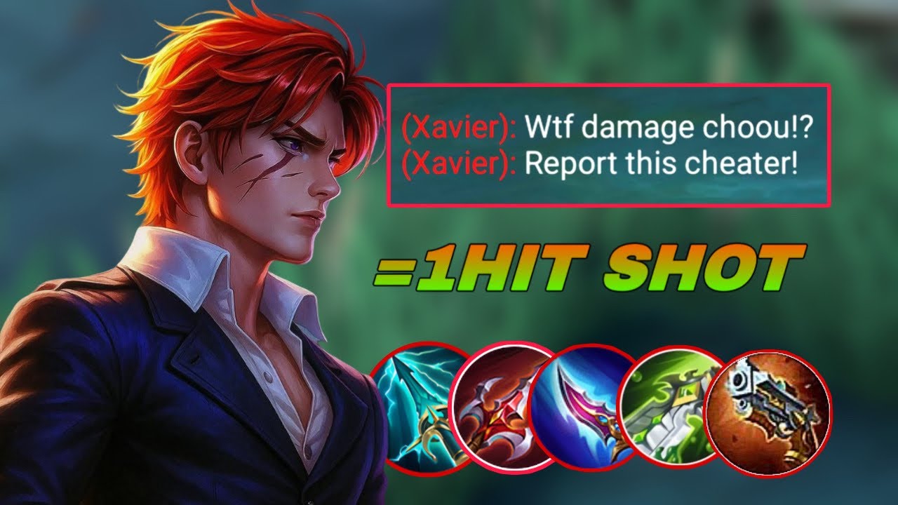 DRAGON BOY CHOU INSANE GAMEPLAY + 1HIT BUILD  MLBB