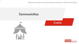 #PcVue Solutions at the CommuncAsia 2016 event