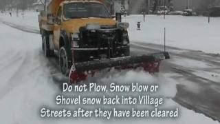 Gurnee Public Works Department: Snow Plowing and Anti-Icing Operations
