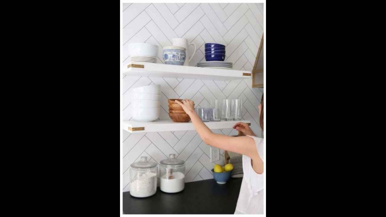36+ Clever Small Kitchen Remodel Open Shelves Ideas