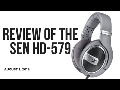 Sennheiser HD 579 unbox and on the spot review