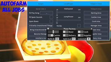 Work at a Pizza Place Script AutoFarm | Roblox