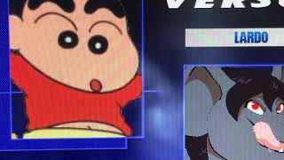 Mugen request shin chan turns 4 vs lardo turns