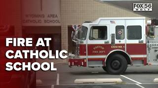 Fire at Wyoming Area Catholic School prompts evacuation @fox56wolftvNEPA