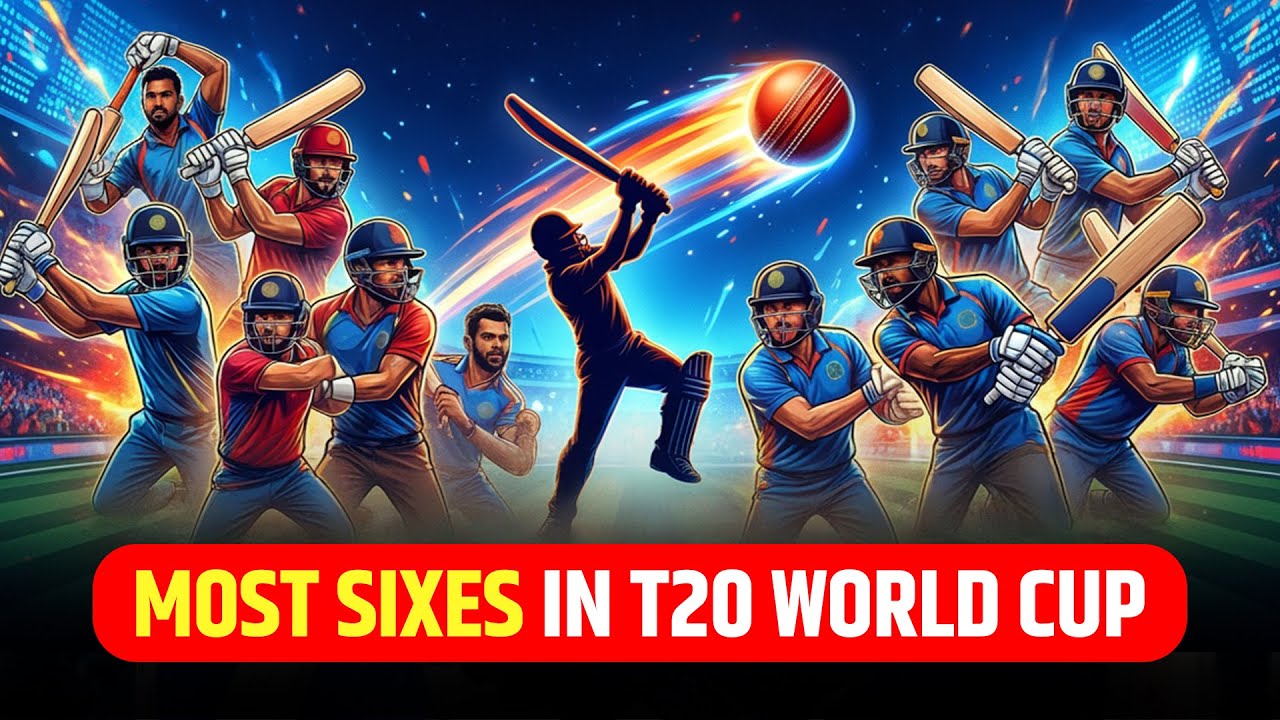 T20 World Cup Ka Sixer King Kaun? 🔥 Chris Gayle Se Rohit Sharma Tak | Most Sixes Record