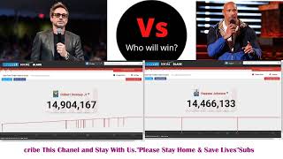 Robert Downey,jr vs Dwayne johnson