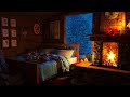 Deep Sleep in 5 Minutes with Relaxing Blizzard and Fireplace from Sleep Disorders - Winter Ambience