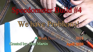 Build N Scale Speedometer on your existing Layout - Part 4