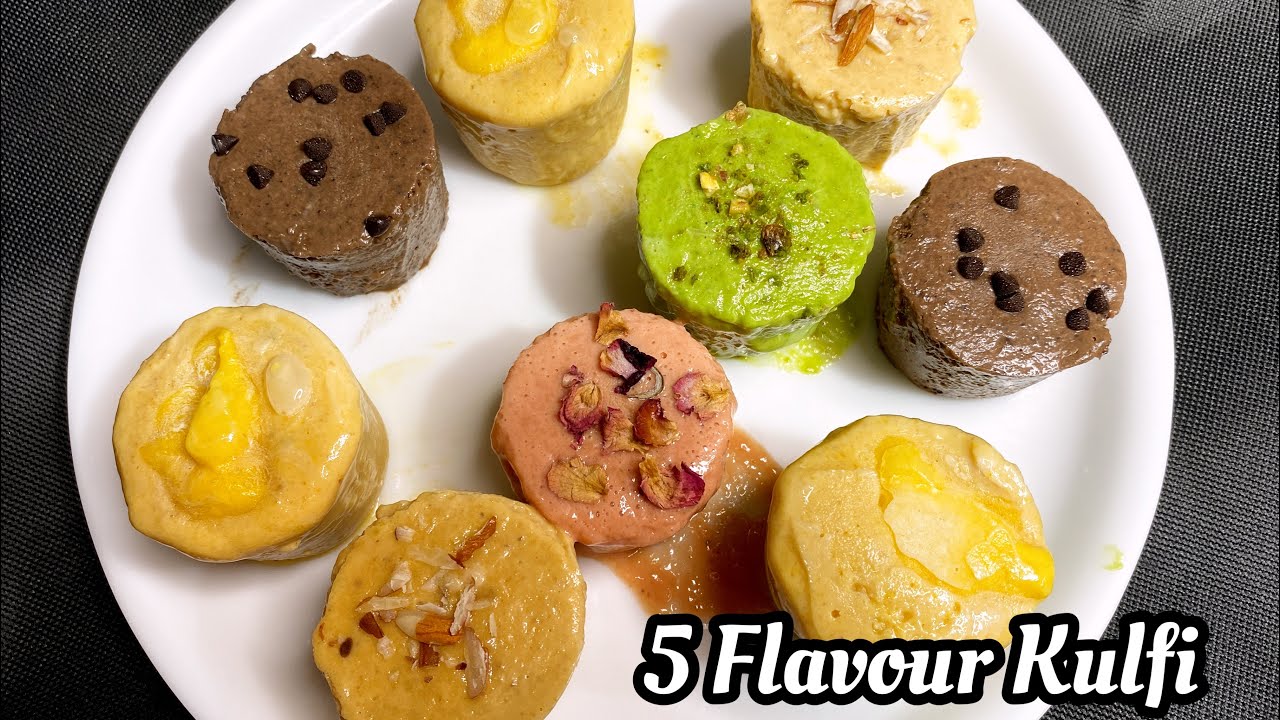 Mango Malai Kulfi Rose , Pista , Shahi, Chocolate Kulfi secret base