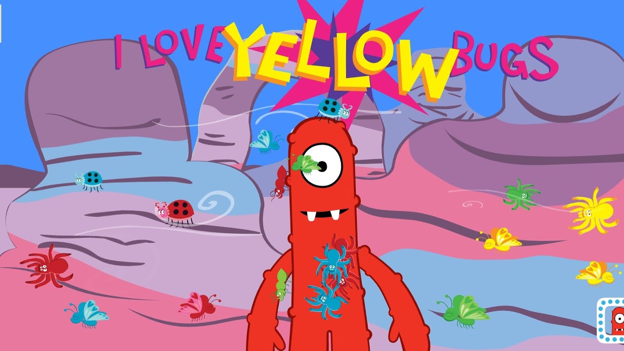Yo Gabba Gabba - Learn colors with Bugs | Teaching colors - YouTube