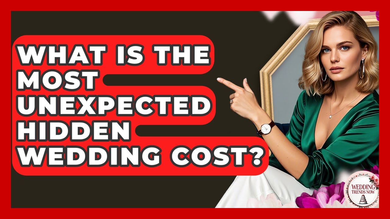 What Is The Most Unexpected Hidden Wedding Cost? - Wedding Trends Now