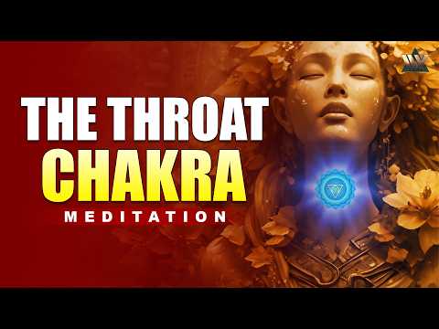 The Throat Chakra Meditation | Vishuddha Chakra Healing & Communication Balance | Spiritual Music