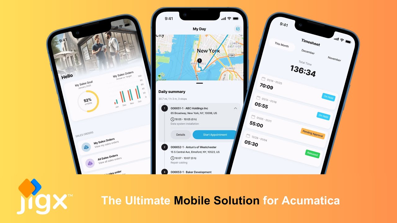 Jigx - The Ultimate Mobile Solutions for Acumatica - YouTube