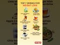 Top 7 Weight Loss Drink #weightloss #fatloss #drink #vitamin #shorts #trending