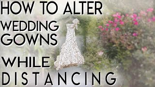 Soft Spoken Relaxation How to Alter a Wedding Gown while Social Distancing. #pandemicwedding screenshot 2