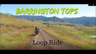 Barrington Tops Loop Ride- DR650