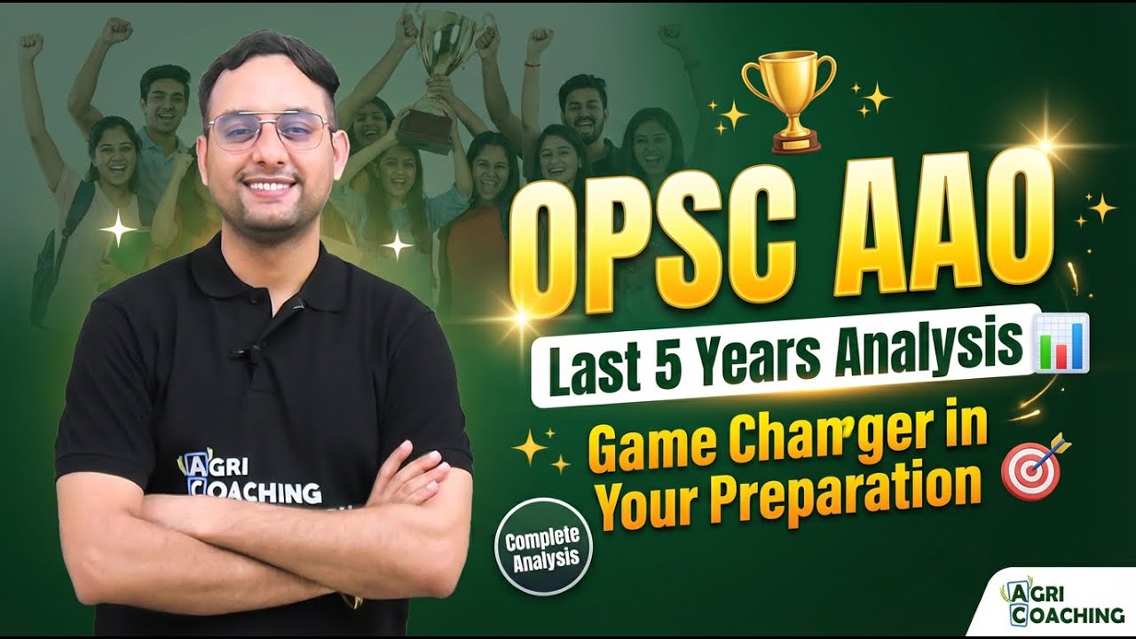 OPSC AAO Last 5 Years Question Analysis | Game Changer for Aspirants