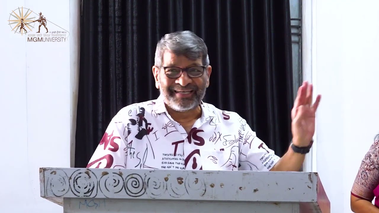 जेष्ठ पत्रकार प्रवीण बर्दापूरकर यांचे मराठी भाषा आणि माध्यमे यावर व्याख्यान || MGMU CJMC