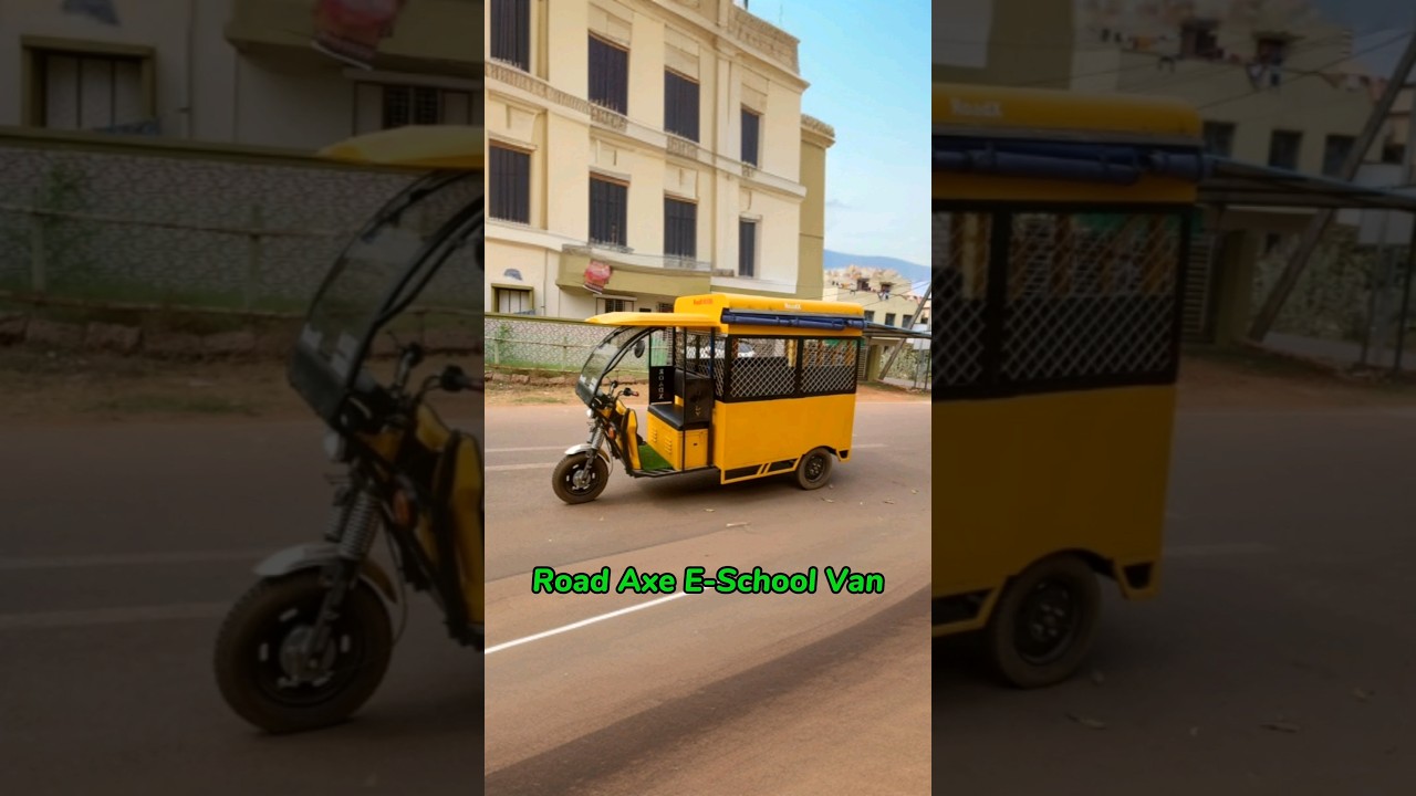 🚀 Road Axe E-School Van! 🚀 