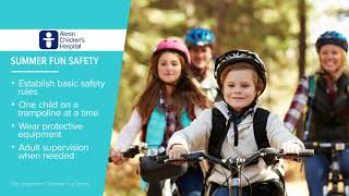 Keeping Kids Safe in the Summer