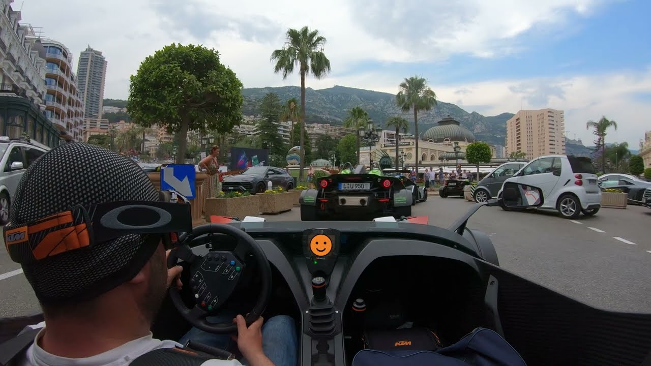 KTM X-Bow R - One lap of the Formula 1 Circuit in Monaco - 2160p60 (4K)