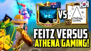 FEITZ VS ATHENA IN PUBG MOBILE YOUTUBER TOURNAMENT! screenshot 5