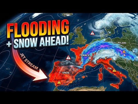 Video Europes Weather Pattern JUST Changed — Major Rain, Flooding & Snow Ahead!