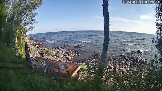 2 weather cams: 2024 07 11  lake huron