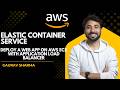 Deploy a Web App on AWS ECS with Application Load Balancer