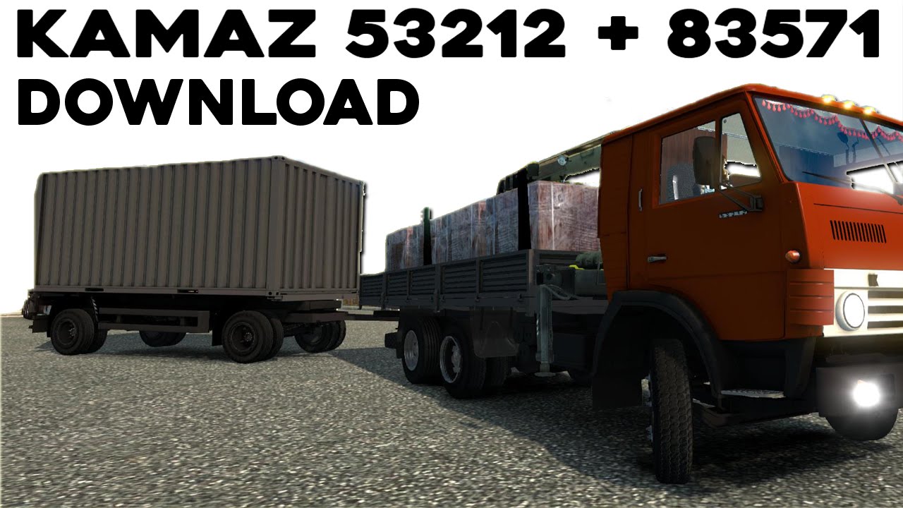 Kamaz 53212 + 83571 Download - ETS 2