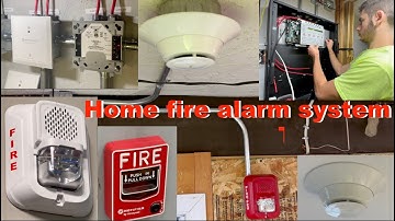 Home fire alarm system install. Notifier NFS-320c Putting up devices smokes/heats/L-series￼ (Part 4)