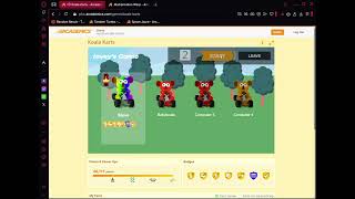 Celebrity Arcademics Plus- Koala Karts & Custom Integer Warp (Positive 1-12 Times Table) Profile