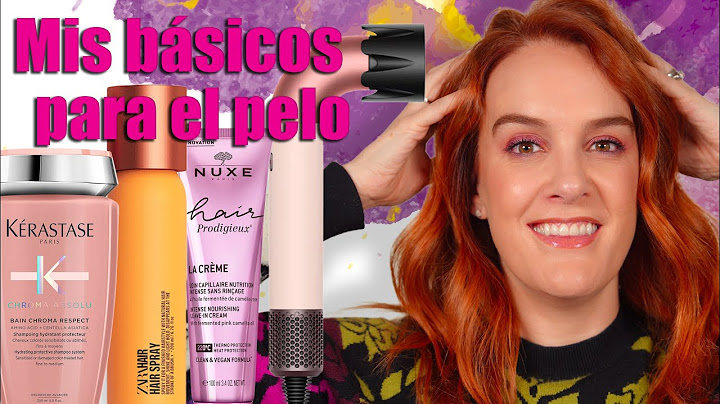 Products and accessories that take care of my hair.