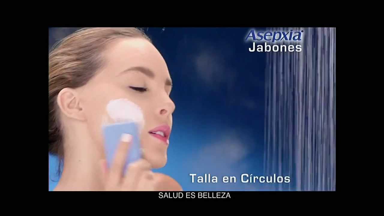 Como lavarse la cara con jabon asepxia