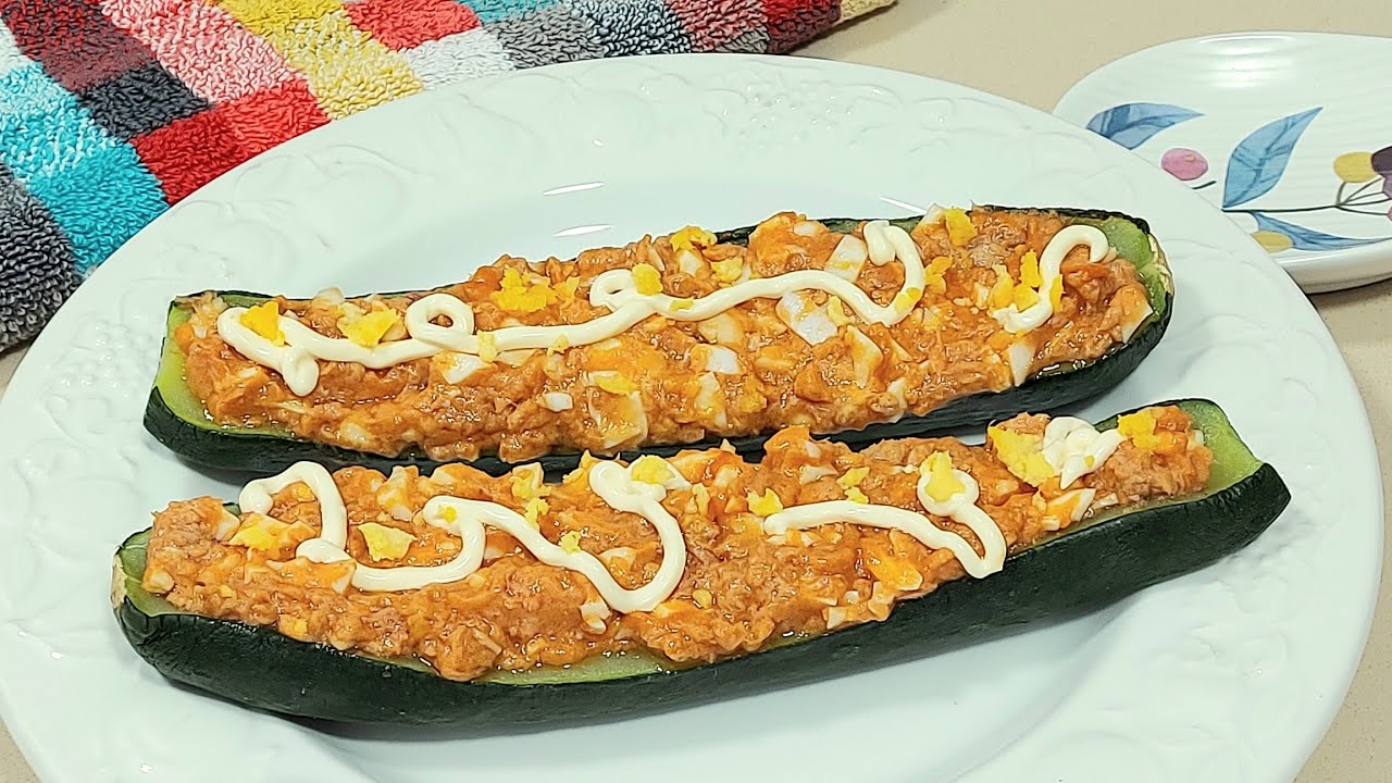 🥒 CALABACÍN 😃 AL TUN TUN DE ATÚN ❌️SIN COCINAR  // BEATRIZ COCINA