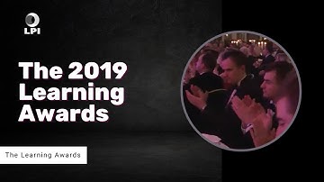 The 2019 Learning Awards | The Learning and Performance Institute