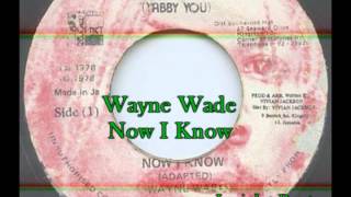 Wayne Wade  Now I Know