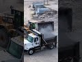 ダンプカーへの骨材積込の極意！ #建設現場