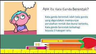 Bahasa Melayu Tahun 3 : Kata Ganda Berentak