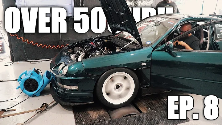 WE MADE OVER 500HP!! *Dyno Day* - 500HP Turbo K24 Integra Build Complete